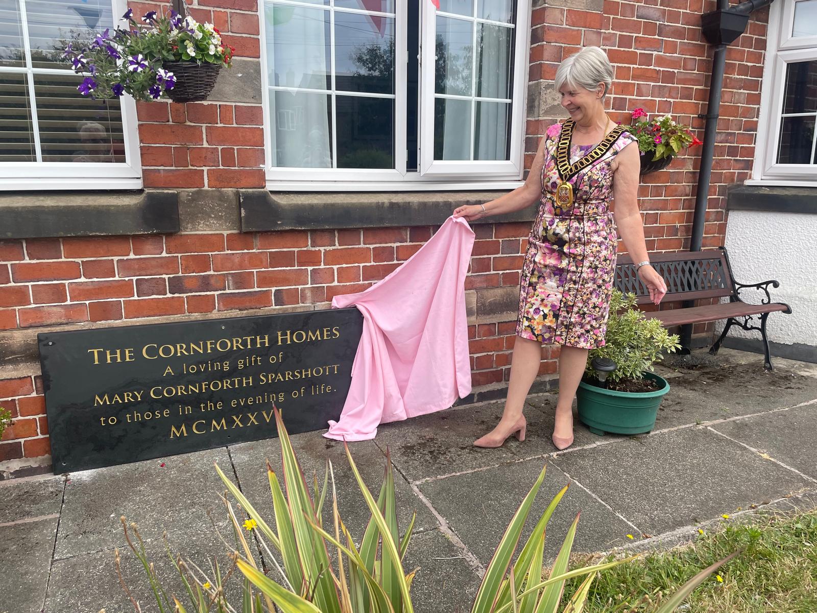 The Cornforth Homes sign unveiling 